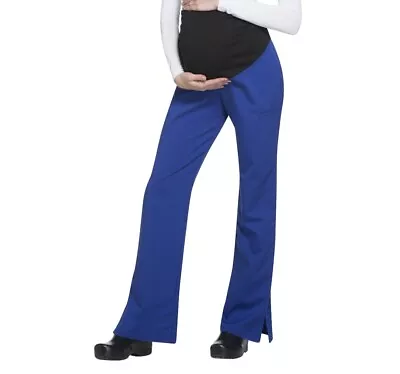 Scrubstar Women's Maternity Stretch Rayon Flexible Scrub Pants Size L  • $16.34