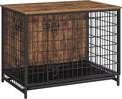 Heavy-Duty Dog Cage End Side Table Indoor Dog House For Small/Medium Dogs • $172.49