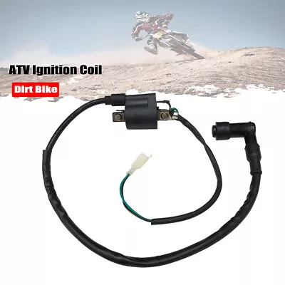 ATV Ignition Coil For Dirt Bike 50cc 90cc 110cc 125cc 150cc Chinese Moped Taotao • $12.86