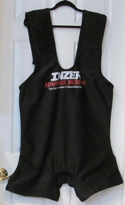 $250 • Buy Inzer T-REX Squat Suit Size 46 Black With Adjustable Straps (NEW)