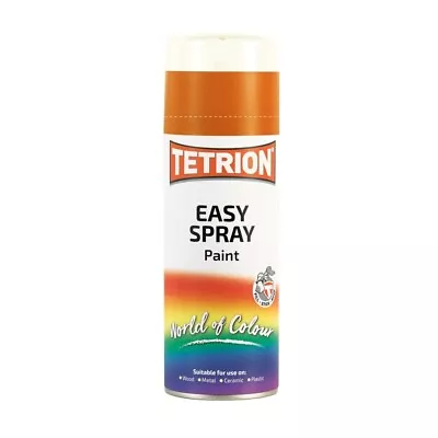 Tetrion Easy Spray Paint 400ml ORANGE • £9.99