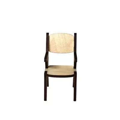 Mid Century Modern Dollhouse Miniature 1:12 Scale Chair • $8.95