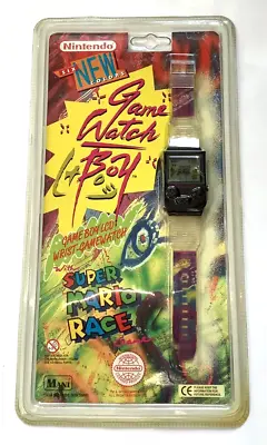 Vintage RARE 1995 Nintendo - SUPER MARIO RACE - Game Watch (Brand New Old Stock) • $273.80