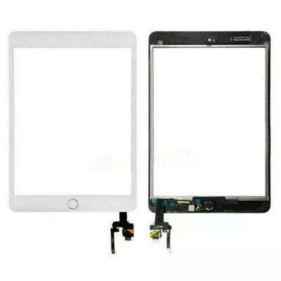 For IPad Mini 3 A1599 A1600 Touch Screen Digitizer With Home Button Replacement • £17.58