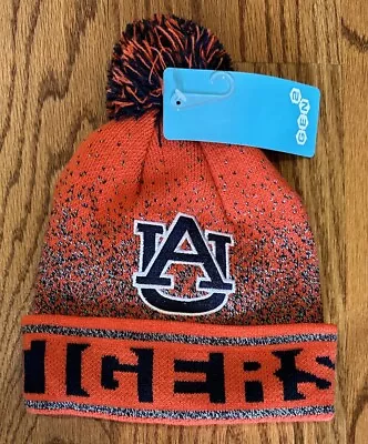 Auburn Tigers Boys Youth Pom Knit Beanie Hat Size 8-20 • $13.99