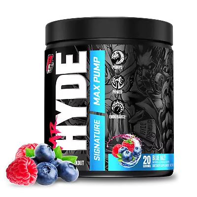 ProSupps Mr. Hyde Signature Max Pump Pre-Workout Blue Razz 20 Servings • $18.52