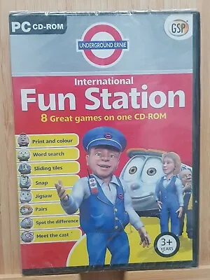 Underground Ernie: International Fun Station. PC Classic Train Game New & Sealed • £0.99