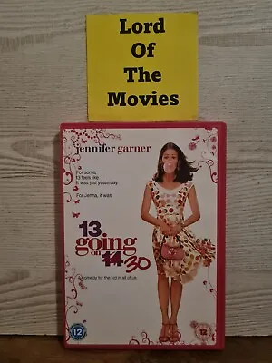 13 Going On 30 (DVD 2007) Jennifer Garner {Teen Comedy} [Region 2] [UK] No Case • £1.99