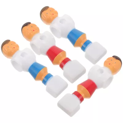  4 Pcs Table Football Figures Tabletop Soccer Players Desktop • £11.79