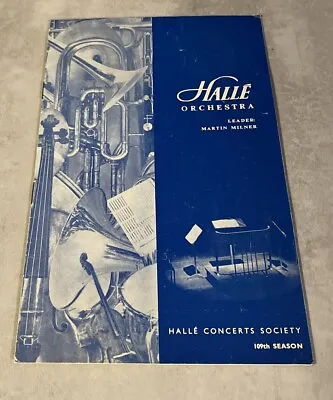 Halle Orchestra - Bolton - Victoria Hall - 1966/67? - 109th Season (E15) • £9.99