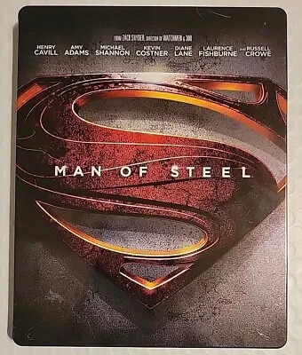 Man Of Steel Blu-Ray Steelbook | Walmart Exclusive • $14.95