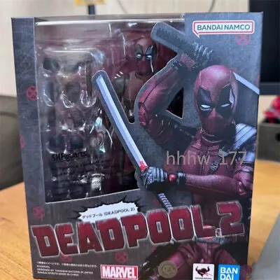 New Toy STOCK S.H. Figuarts Deadpool 2 Marvel SHF SH Action Figure KO Ver Movies • $23.45