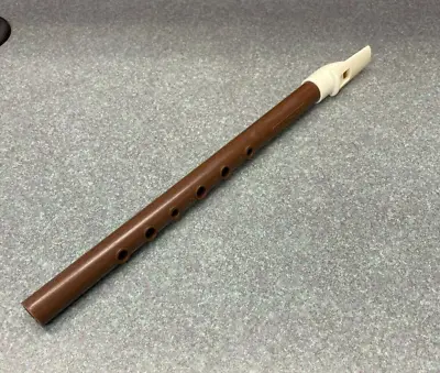 Vintage Proll-O-Tone Toys Piper Flute Musical Instrument Brown Kids Child • $12.99