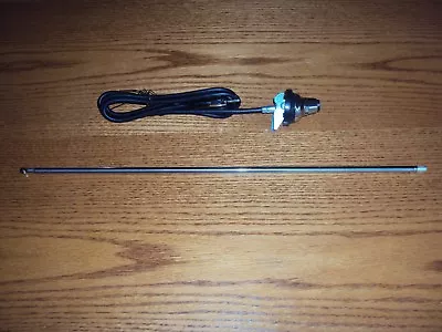 $46.97 • Buy NEW Old School Vintage Car AM / FM AM Antenna Stainless Steel Removable Mast