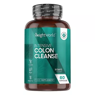 £14.99 • Buy Colon Cleanse 60 Capsules | Supplement For Gut, Bowel Relief & Digestive Health