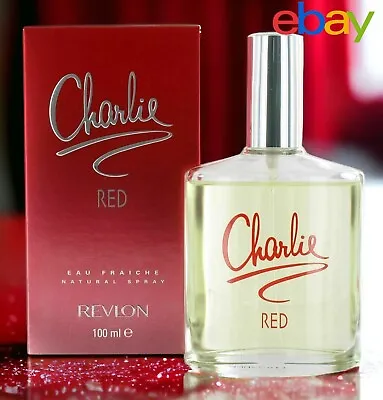 Revlon Charlie Red Eau Fraiche 100ml Eau De Toilette Spray For Women - New • £7.75