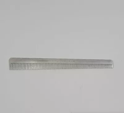 Vintage Pro 534 Aluminum Metal Comb Made In Usa Barber Beautician • $9.88