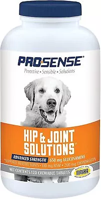 Dogs Glucosamine 650 Mg MSM Hip And Joint Solutions Cartilage Health 120 Chews • $29.99