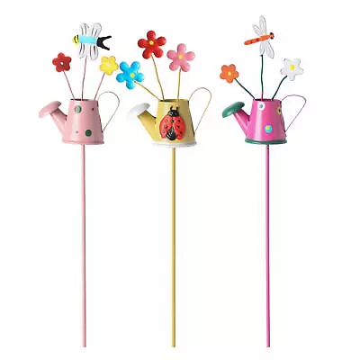 Decorative Garden Stakes Metal Plant Fairy Stick Waterproof Yard Stakes Crafts • $11.70