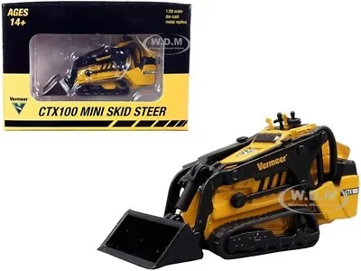 Vermeer Ctx100 Mini Skid Steer Loader 1/64 Diecast Model By Speccast Vmr002 • $36.99