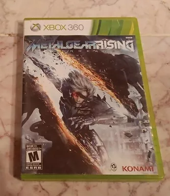 Metal Gear Rising Revengeance (Microsoft Xbox 360) CIB Complete W/Manual • $19.99