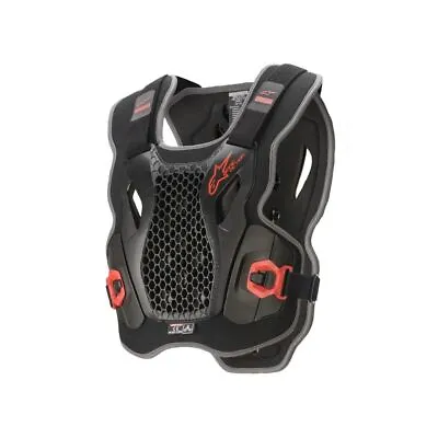 Alpinestars Bionic Action Adult Lightweight Motorcycle Chest Protector Black/Red • $109.95