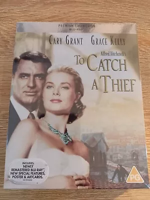 Blu-ray To Catch A Thief  Premium Edition New Sealed Includes Poster + Art Cards • £18.48