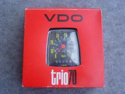 VDO Trio 70 Tachometer Approx. 1980 Banana Bike Polobike 20 Inch New IN Box • $134.74