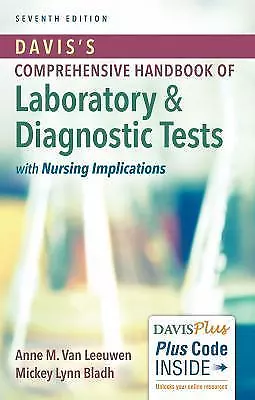 Davis's Comprehensive Handbook Of Laboratory And Diagnostic Tests With... • $4.90