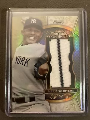 2013 Topps Triple Threads Mariano Rivera Game Used Jersey Relic Swatch /36 • $45