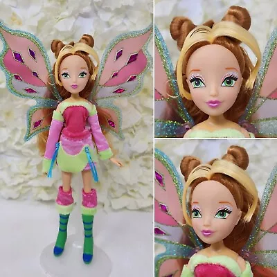 Rainbow Winx Club Lovix Fairy Flora Butterfly Italian Version Winter LAST ONE • $45