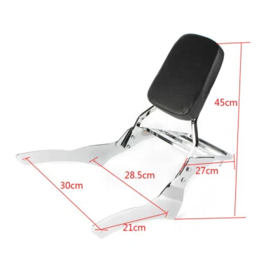 $89.50 • Buy Backrest Sissy Bar+ Luggage Rack For Yamaha V Star DS 400 650 Classic Drag Star