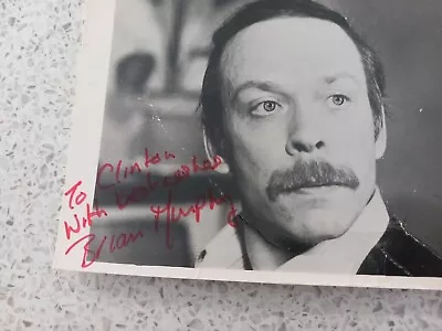 BRIAN MURPHY Man About The House George & Mildred Hand Signed Photo Card  • £1.99
