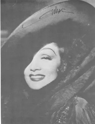 Marlene Dietrich - Book Photograph Signed • $280