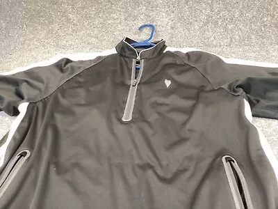 Sun Mountain Jacket Men's Medium Pullover Waterproof Golf 1/4 Zip RainFlex • $14.99