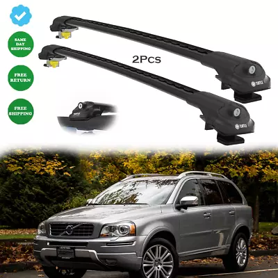 For Volvo XC90 2003-2015 Black Cross Bars Roof Rack Easy Installs 2x Roof Bars • $199