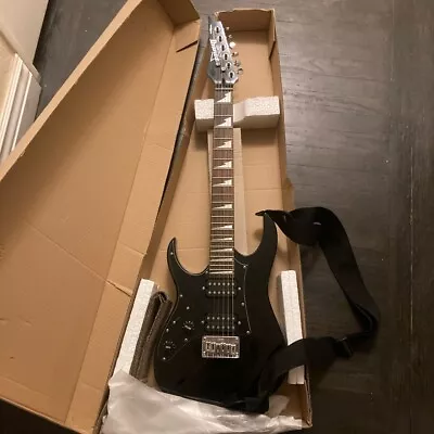 Ibanez 6-String Solid Left Handed Electric Metal Guitar - Black Flawless • $175