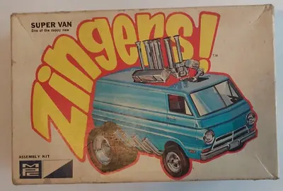 VINTAGE 1970'S MPC 1-1653-125 ZINGERS SUPER VAN BOX Only • $7.26