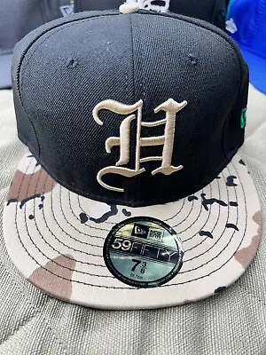 Fitted Hawaii 2011 Westafa J Boog H Pride Desert Camo New Era 7 3/8  Cap Rare Ds • $185