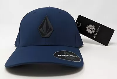 Volcom Stone Tech Delta Flexfit Hat - Navy - Large/XL New • $35.99