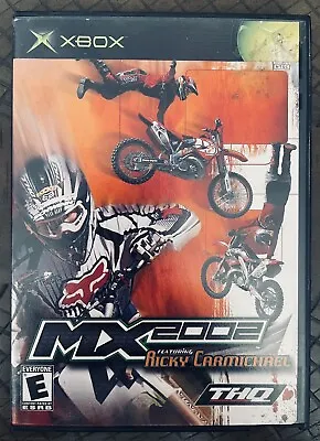 MX2002 Featuring Ricky Carmichael :xbox Manual & Game • $7.50