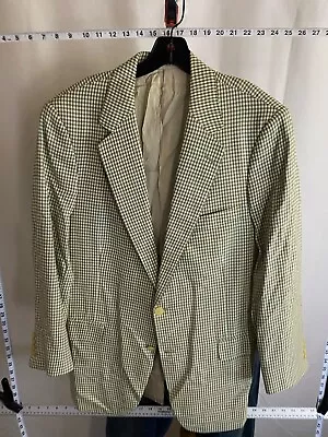 Leang's New York Custom Wool Cashmere JACKET COAT 42 46 Large L  • $27.50