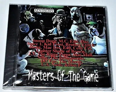 Masters Of The Game Snoop Dogg Mac Dre Daz Explicit Lyrics Rap Sealed New CD • $2.09
