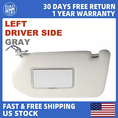 For 2013-2018 Nissan Pathfinder Left Driver Gray Sun Visor W/ Lights 96401-9PB0A • $26.25