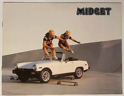 Mint Original! 1978 MG Midget Sales Catalog Brochure - 8 Pages! • $7.95