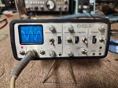 NLS MS-15 Mini-Portable Oscilloscope New Batteries! • $120