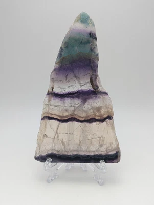 £34.99 • Buy Rainbow Fluorite Natural Crystal Slabs Slice Raw Reiki