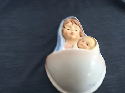 Goebel Holy Water Font Madonna Virgin Mary With Baby Jesus • $9.99