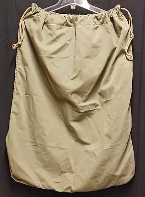 US Army BARRACKS BAG OD Green 100% Cotton Large Laundry Bag  USGI • $9.99