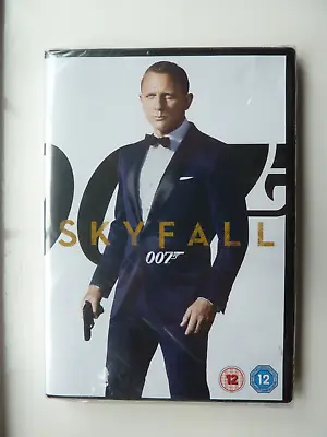 007: Skyfall (DVD 2013) Daniel Craig Judi Dench Albert Finney New & Sealed • £2.95